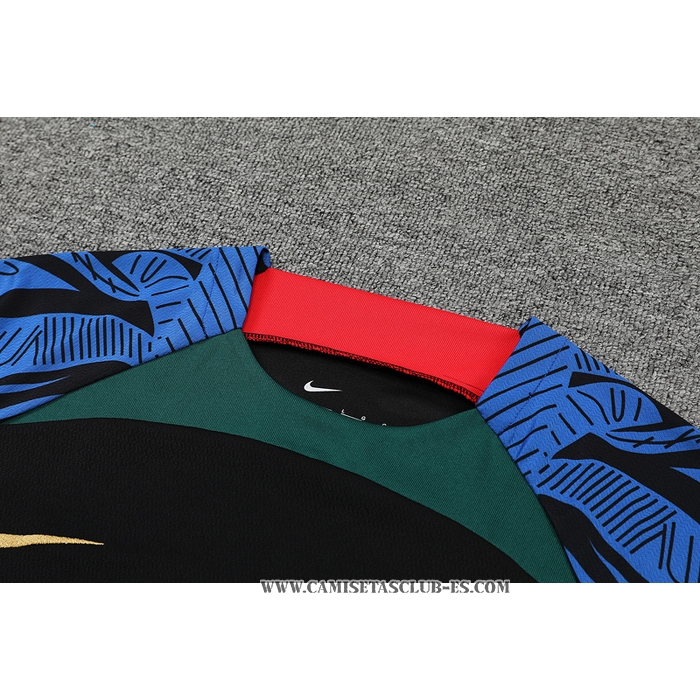 Chandal del Portugal 22-23 Manga Corta Negro - Pantalon Corto